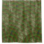 Moldy Interference von Kenneth Yoncich Duschvorhang (Vorderseite)