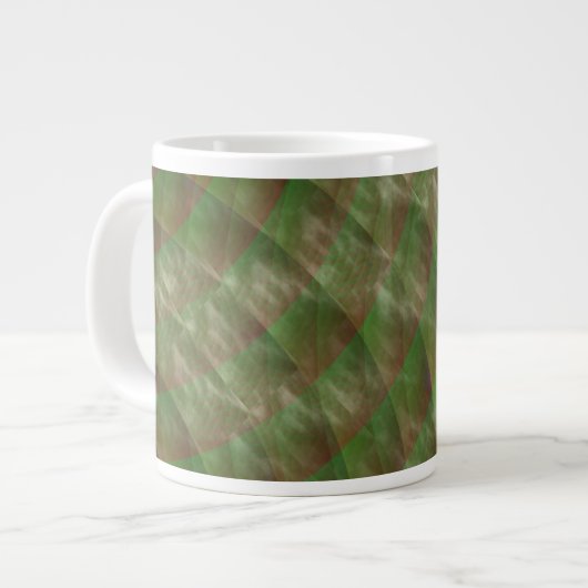 Moldy Interference von Kenneth Yoncich Jumbo-Tasse (Vorderseite Links)