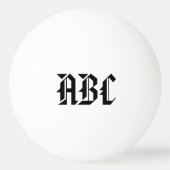 Moldy Interference von Kenneth Yoncich Tischtennisball (Rückseite)