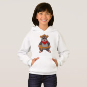 Mole als Cowboy Hoodie (Vorne ganz)