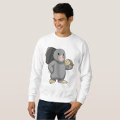 Mole als Handyman mit Hammer Sweatshirt (Vorne ganz)