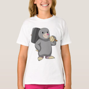Mole als Handyman mit Hammer T-Shirt