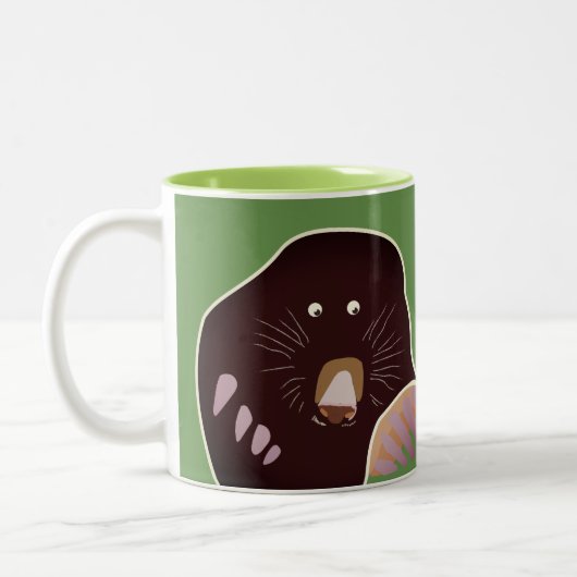 Mole and Butterfly Gute morgendliche Tasse (Links)