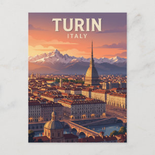 Mole Antonelliana Italien Postkarte