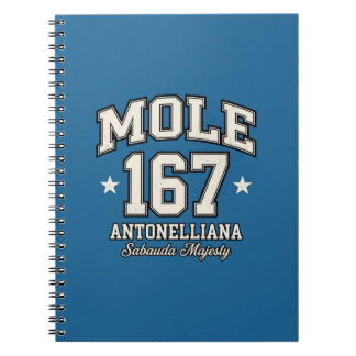 Mole Antonelliana - Sabauda Majesty Vintage Varsit Notizblock