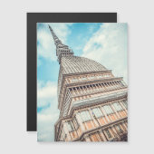 Mole Antonelliana Turin City - Iconisch Magnetkarte (Vorne/Hinten)