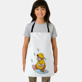 Mole at Rain with Raindrops Schürze (Insitu)