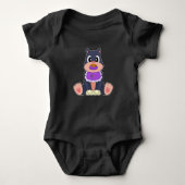 Mole Baby Schnuller Bib Baby Strampler (Vorderseite)