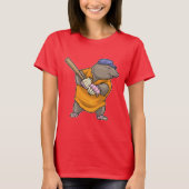 Mole Baseball Baseball T-Shirt (Vorderseite)