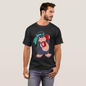 Mole Boxer Boxhandschuhe T-Shirt (Vorne ganz)