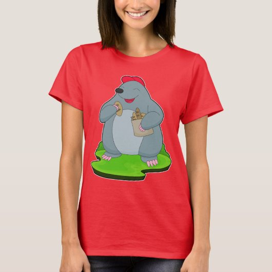 Mole Brot T-Shirt (Vorderseite)