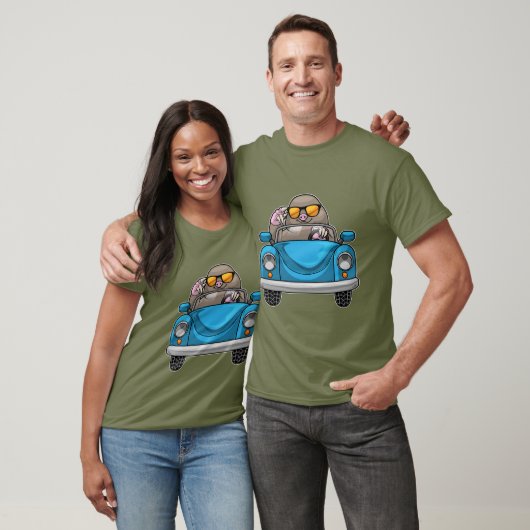 Mole Car T-Shirt (Unisex)