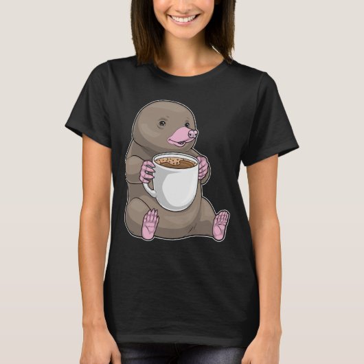 Mole Coffee Mug T-Shirt (Vorderseite)