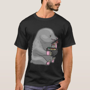 Mole Cook Ramen Kochen T-Shirt