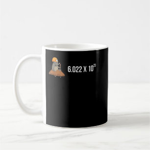 Mole Day Avogadro's Number Funny Chemistry Mole Kaffeetasse
