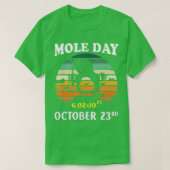 Mole Day Avogadro's Number October 23. Geschenk fü T-Shirt (Design vorne)