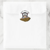Mole Day Runder Aufkleber (Tasche)