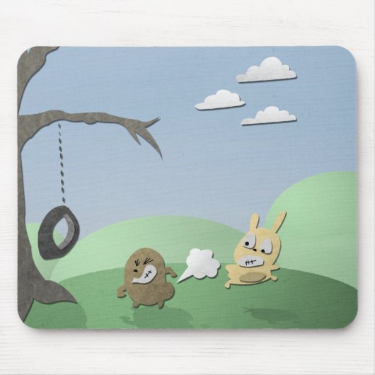 Mole-Furz Mousepad (Vorne)