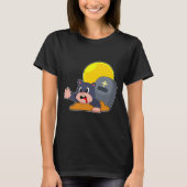 Mole Halloween Grave T-Shirt (Vorderseite)