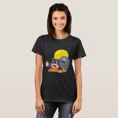 Mole Halloween Grave T-Shirt (Vorne ganz)