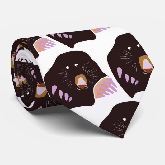 Mole-Hals-Krawatte Krawatte (Gerollt)