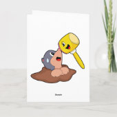 Mole Hammer Karte (Rückseite)