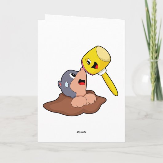 Mole Hammer Karte (Rückseite)