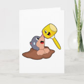 Mole Hammer Karte (Vorderseite)