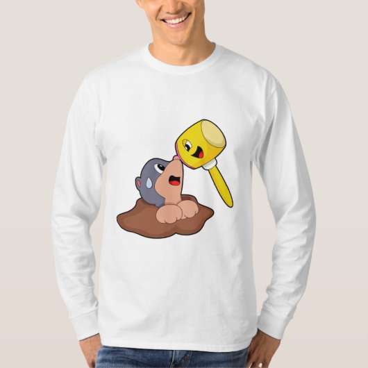 Mole Hammer T-Shirt (Vorderseite)