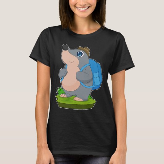 Mole Hiker Backpack T-Shirt (Vorderseite)