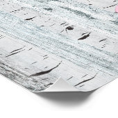 Mole- Holzfreunde - Aquarellbilder Poster (Ecke)