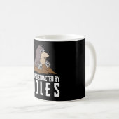 Mole Joke Saying Moles Kaffeetasse (VorderseiteRechts)