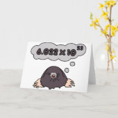 Mole Karte (Gelbe Blume)