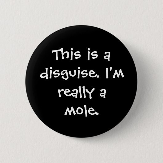Mole-Kostüm Button (Vorderseite)