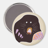 Mole-Magnet Magnet (Vorderseite/Rückseite)