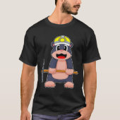 Mole Miner Pickaxe Mining T-Shirt (Vorderseite)