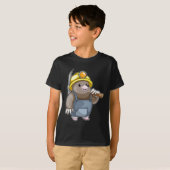 Mole Miner Pickaxe Mining T-Shirt (Vorne ganz)