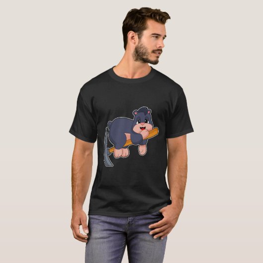Mole Miner Pickaxe T-Shirt (Vorne ganz)