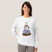 Mole mit Daisy-Blume T-Shirt (Vorne ganz)