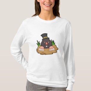 Mole mit Molehill & Hat T-Shirt