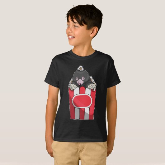 Mole Popcorn T-Shirt (Vorne ganz)