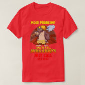 Mole Problem Chemistry Avogadros Number Mole Day  T-Shirt (Design vorne)