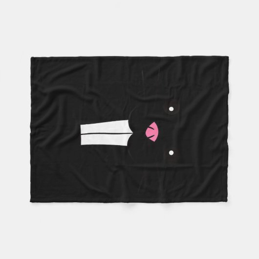 Mole Rat Costume Mole Disguise Funny Mole Fleecedecke (Vorderseite (Horizontal))