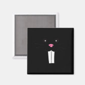 Mole Rat Costume Mole Disguise Funny Mole Magnet (Vorderseite/Rückseite)