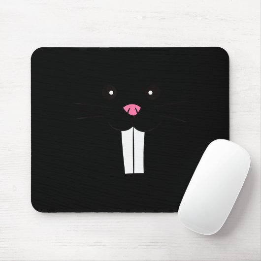 Mole Rat Costume Mole Disguise Funny Mole Mousepad (Mit Mouse)