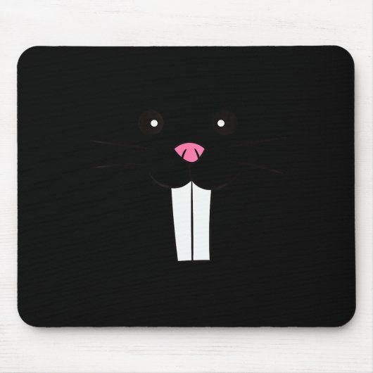 Mole Rat Costume Mole Disguise Funny Mole Mousepad (Vorne)