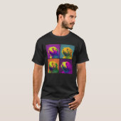 Mole Rat Pop Illustration Colorful Animal Women T-Shirt (Vorne ganz)