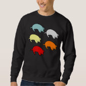 Mole Rat Rodent Sweatshirt (Vorderseite)