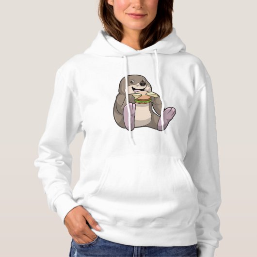 Mole Restaurant Burger Hoodie (Vorderseite)
