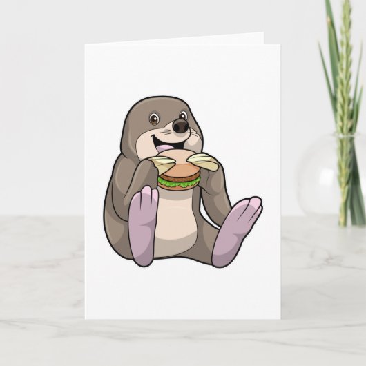 Mole Restaurant Burger Karte (Vorderseite)